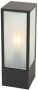 QAZQA charlois Moderne Staande Buitenlamp Staande Lamp voor buiten 1 lichts H 40 cm Zwart Buitenverlichting - Thumbnail 2