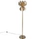 QAZQA botanica Retro Vloerlamp Staande Lamp 1 lichts H 170 cm Goud messing Woonkamer Slaapkamer Keuken - Thumbnail 2