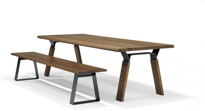 Qliv Mingle eetbank 200 Soap Oak