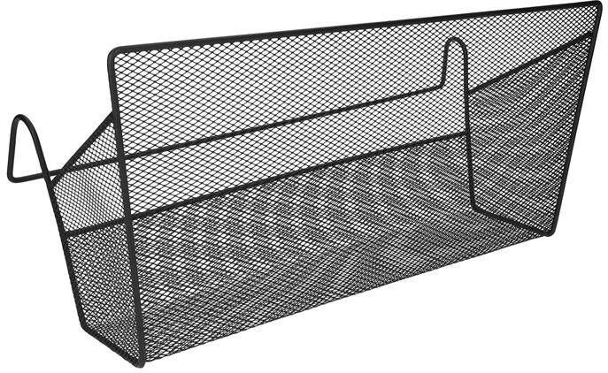 QUVIO Bed organizer Zwart Metaal