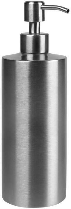 QUVIO Zeepdispenser 550 ml RVS 7 x 7 x 21 cm