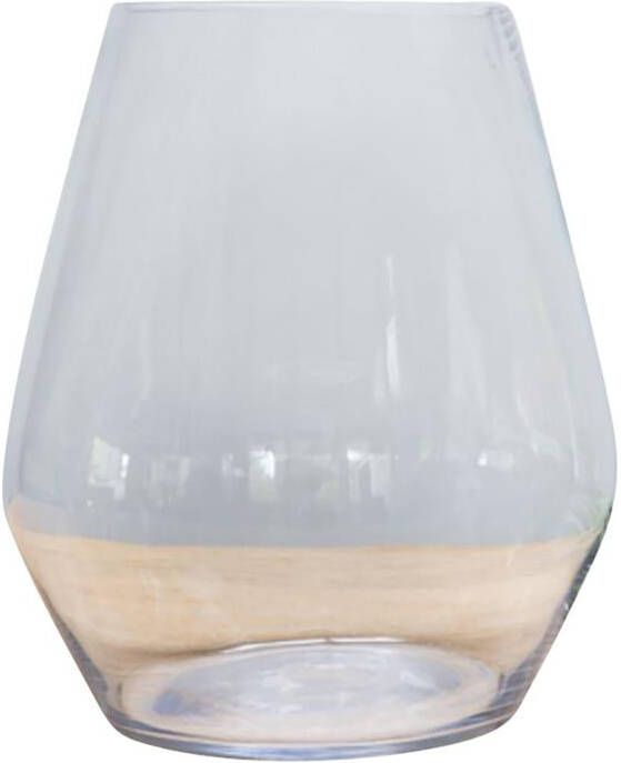 Rasteli Vaas-Bloemvaas Accent bombé Glas D 25 cm H 25 cm