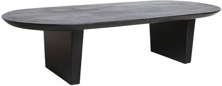 Raw Materials Bullnose salontafel zwart