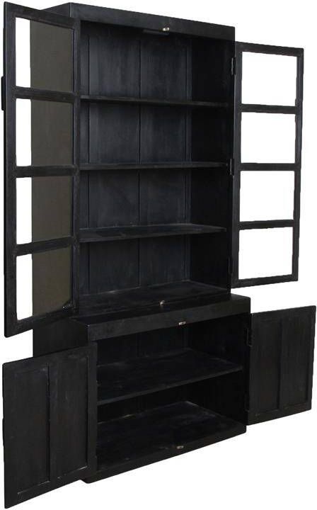 Raw Materials Hutch Vitrinekast Zwart
