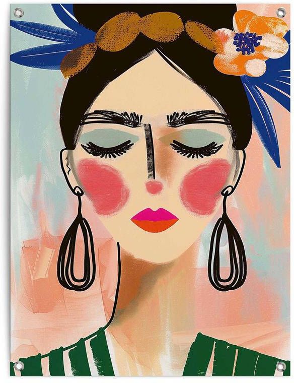 Reinders Bold Beauty Tuinposter 80x60cm