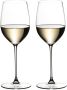 Riedel Witte Wijnglazen Veritas Viognier Chardonnay 2 stuks - Thumbnail 2