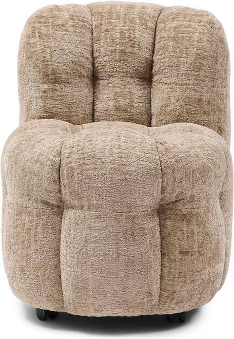 Rivièra Maison Riviera Maison Arosa Swivel Dining Chair Taupe
