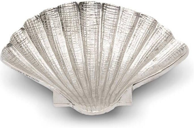 Rivièra Maison Riviera Maison Decoratieschaal Zilver Andria Shell Aluminium