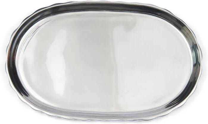 Rivièra Maison Riviera Maison Dienblad Klein Zilver Wavy Mini Aluminium