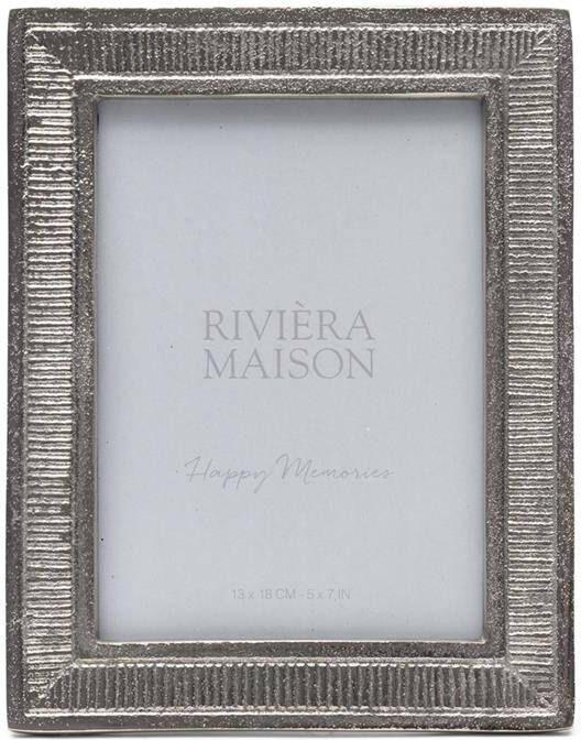 Rivièra Maison Riviera Maison Fotolijst Zilver RM Malaga Aluminium Glas