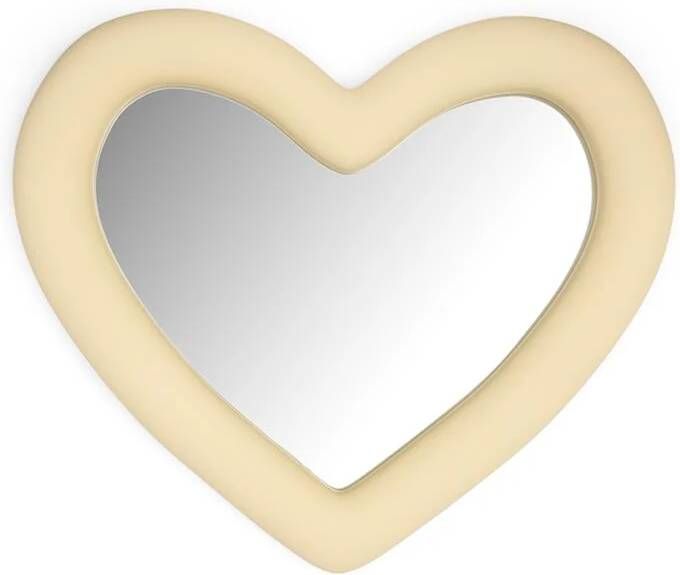 Rivièra Maison Riviera Maison Decoratieve spiegel Beige Heart Wandspiegel