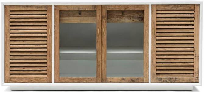 Rivièra Maison Lake Sideboard in gerecycled eikenhout en glas 194x44x85 cm