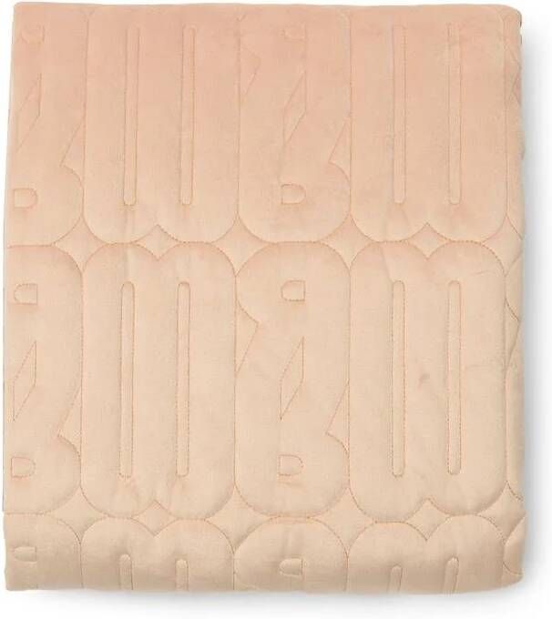 Rivièra Maison Riviera Maison Plaid Roze Loreo Decoratie deken 180x130 Polyester
