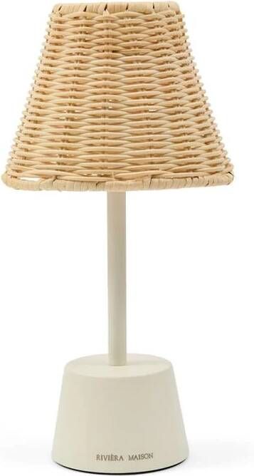Rivièra Maison Riviera Maison Tafellamp draadloos Beige Luminee Nachtlampje