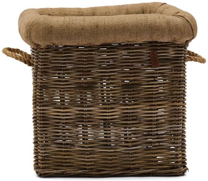 Rivièra Maison Riviera Maison Opbergmand Naturel Log Rattan (LxBxH) 59x71x59