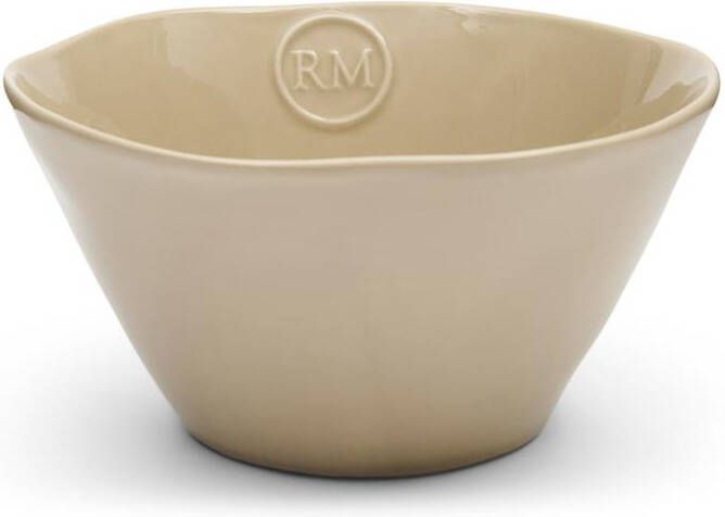 Rivièra Maison Riviera Maison Serveerschaal Rond Beige Portofino Schaal Steengoed