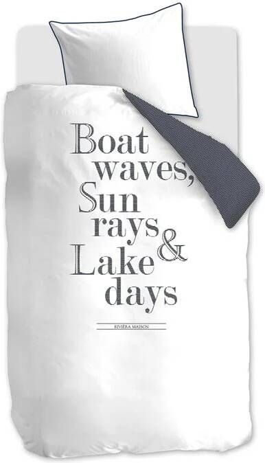 Rivièra Maison Riviera Maison RM Lake Days navy 60x70 Donkerblauw