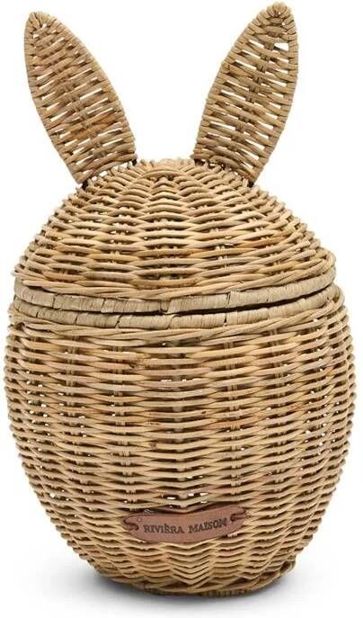 Rivièra Maison Riviera Maison Decoratief mandje Bruin Easter Rabbit Opbergmandje