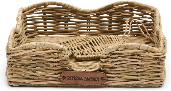 Rivièra Maison Riviera Maison Servethouder vis Bruin Fish Servetbakje   Rattan