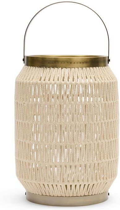 Rivièra Maison Riviera Maison Windlicht Beige San José Kaarsenhouder groot