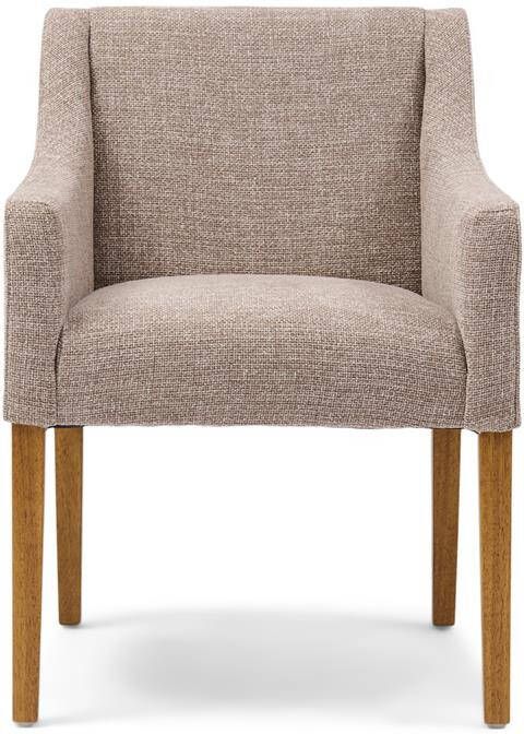 Rivièra Maison Eetkamerstoel Savile Row Chenille Jacquard Bright Taupe