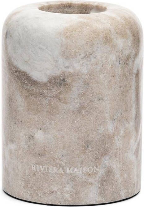 Rivièra Maison Riviera Maison theelichthouder Naturel Ferrera Marble Marmer