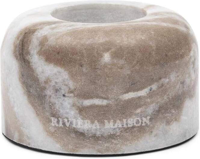 Rivièra Maison Riviera Maison theelichthouder Naturel Ferrera Marble Marmer