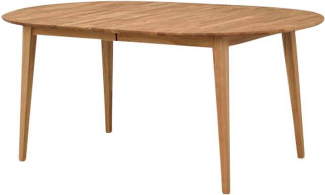 Rowico Home Filippa uitschuifbare houten eettafel naturel 170 x 105