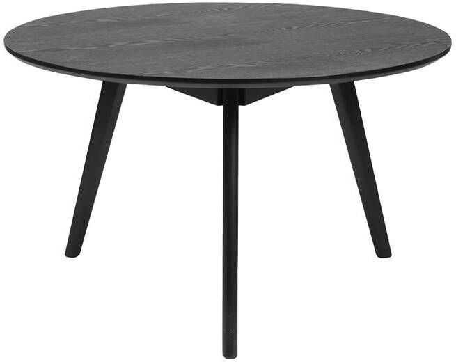 Rowico Home Yumi Ronde Houten Salontafel Ø 90 cm Zwart