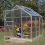 Halls Popular 86 Tuinkas Zilver 257x193x196 cm Polycarbonaat - Thumbnail 2