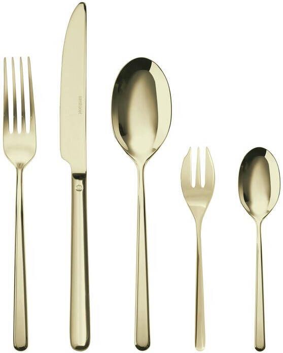 Sambonet Bestekset Linear Champagne 30 delig | 6 personen