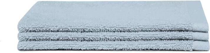 Seahorse washand Pure 16 x 21 cm Lichtblauw 3 stuks