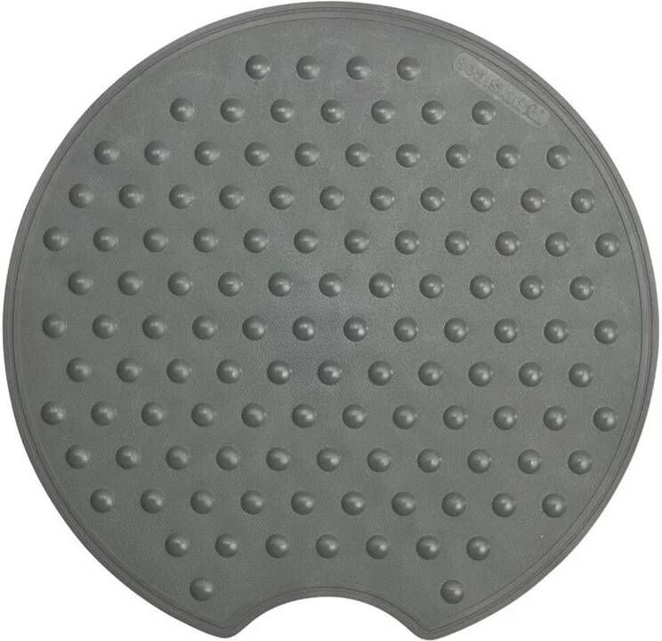 Sealskin Mat Anti-slip Rotondo 55 Cm Antracietkleurig