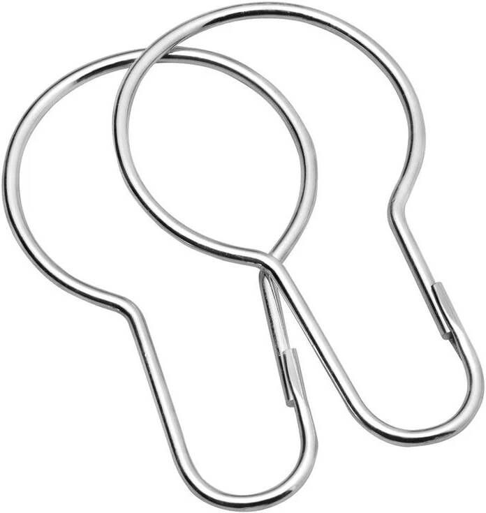 Sealskin Hooks Douchegordijnringen (12 stuks) Aluminium