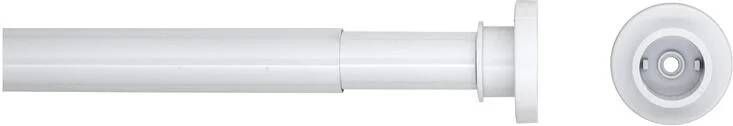 Sealskin Douchegordijnstang telescopisch 125-220 cm wit