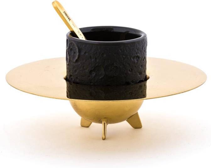 Seletti Cosmic Diner Lunar koffie kop en schotel