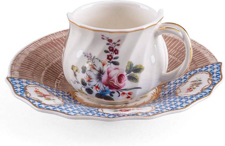 Seletti Hybrid koffiekop en schotel Djenne