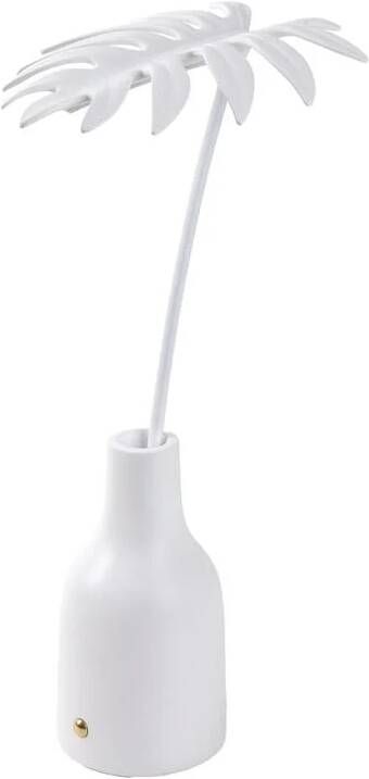 Seletti Leaf tafellamp LED oplaadbaar wit Stellou