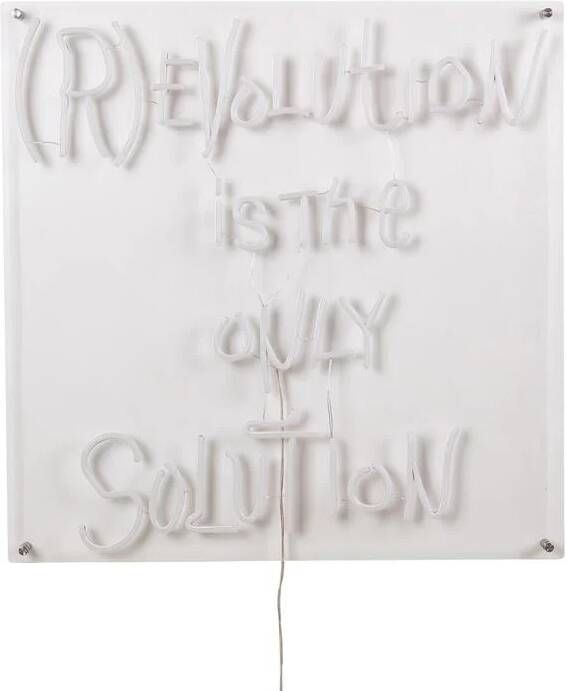 Seletti LED wandlamp (R)evolution is the only solution