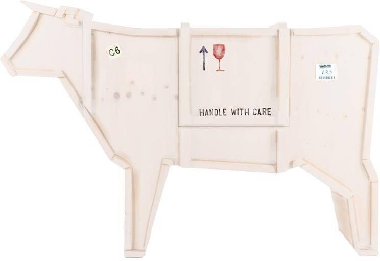 Seletti Sending Cow opbergkast wit