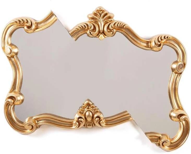 Seletti Tetris 2.0 spiegel 100x80 goud