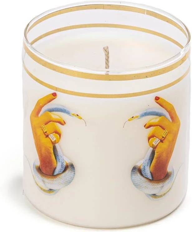 Seletti Toiletpaper kaars Hands With Snakes