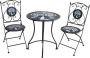 SenS-Line Sensline Paris bistro set black (2 chairs + 1 table) - Thumbnail 2