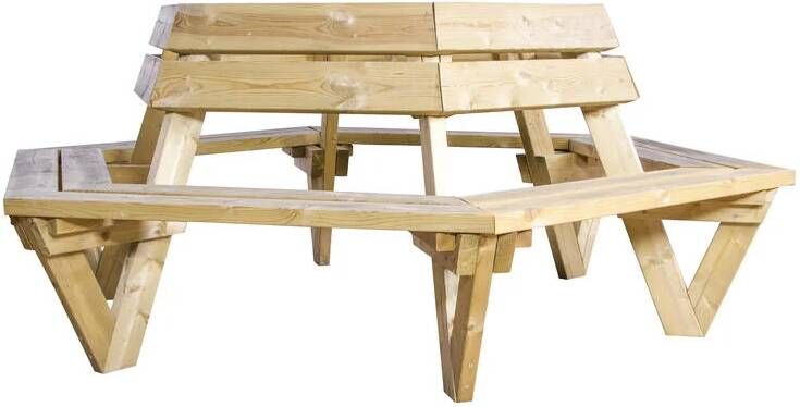 SenS-Line Bodin Boombank 227x227x88cm Hout