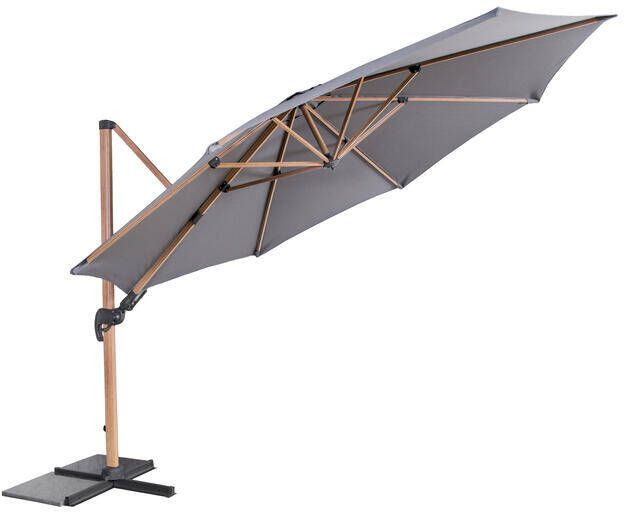 SenS-Line Jamaica Parasol Ø3.5m Grijs