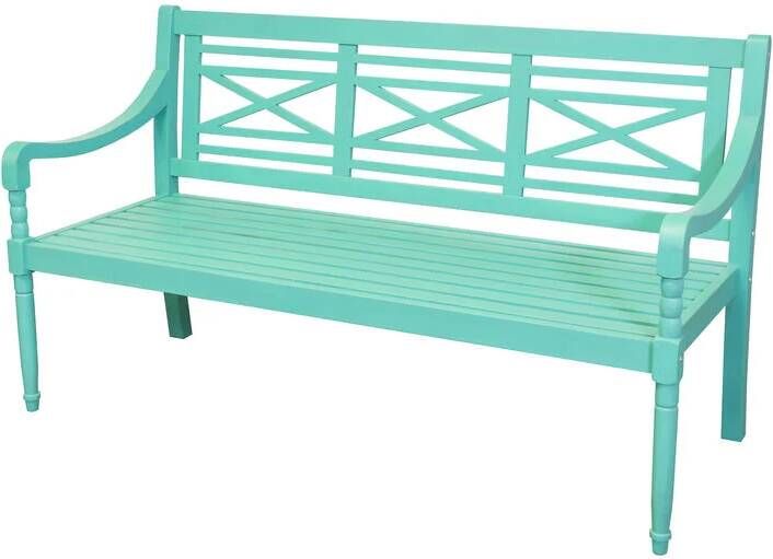 SenS-Line Louis 3-zits-bank 150cm Hout Turquoise