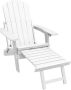 SenS-Line Montreal relax tuinstoel HIPS kunststof Wit - Thumbnail 1