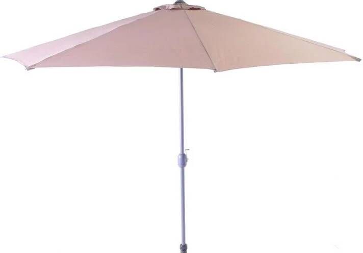 SenS-Line Salou Parasol Taupe Ø300 Cm Grijs - Foto 2