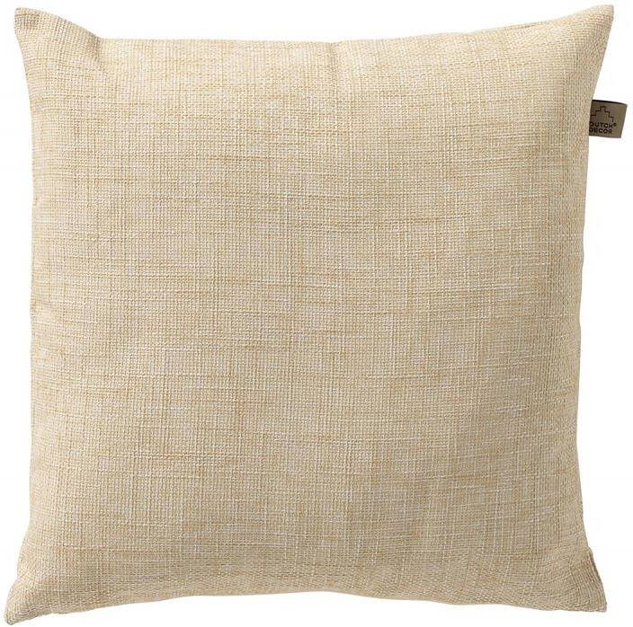 Dutch Decor buitenkussen NERIDA 45x45 cm Creme Brulee