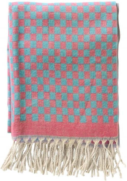 Dutch Decor plaid CRISTAL 130x170 cm Aqua Splash